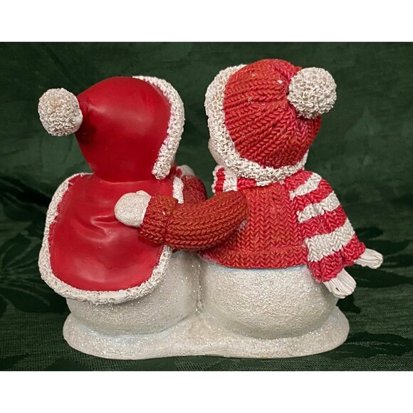 Campbell’s Soup “A BLIZZARD OF HOLIDAY TASTE” Figurine #1644 Love Warms the Soul - Picture 3 of 8